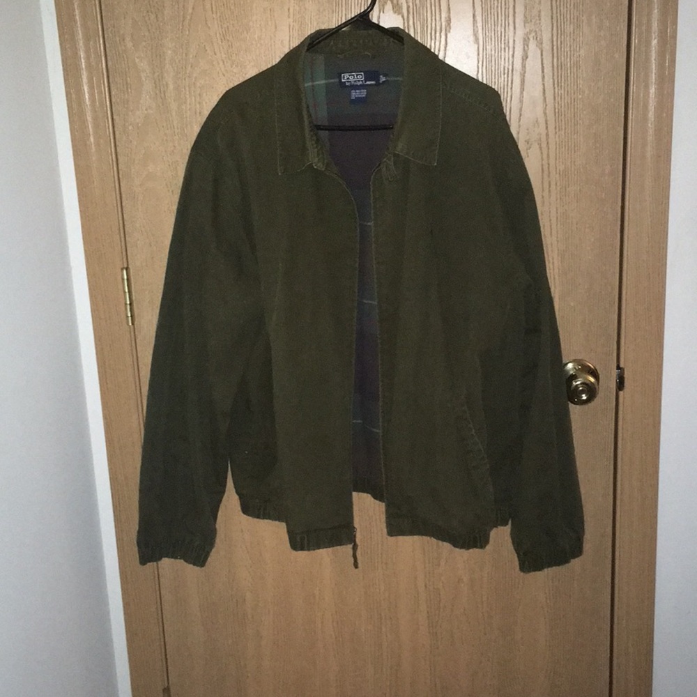 Lightweight polo jacket